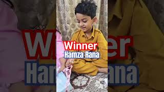 winner hamza Rana | hamza got full marks #youtubeshorts #viralvideo #trendingshorts #viral