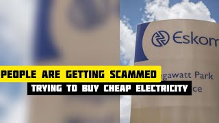 People are losing money trying to buy bulk electricity from scammers on Facebook.