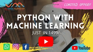 MACHINE LEARNING | ALGORITHM | PYTHON | ONLINE TRAINING COURSE| TUTORIALS |