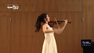 María Dueñas - Menuhin Competition Richmond 2021, Senior First Rounds