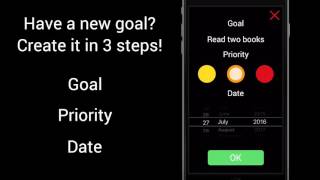 MyGoals - available on the AppStore