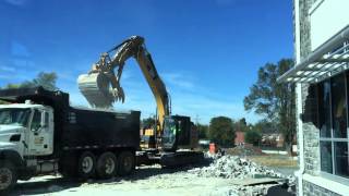 Demolishing the Former Community Development Building