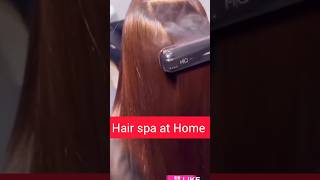 Hair spa at home #hairgrowth #haircaretips #parlourathome #hairfallsolution #diyhairgrowthmask #diy