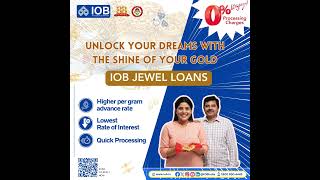 IOB's Jewel Loans!