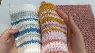 Thermal Stitch - How to change colour and carry yarn without cutting yarn