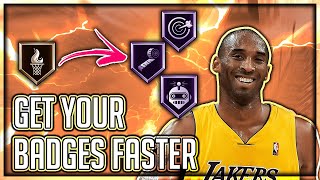 THESE BADGES WILL GET YOU MORE BADGES FASTER | BADGE GRINDING BADGES - NBA 2K22