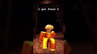 I got early access to floor 2￼￼😱 #roblox #foryou #doors