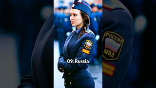 Top 10 Most Beautiful Female Police Forces in the World