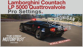 Lamborghini Countach LP 5000 Quattrovalvole Pro Settings | The Crew Motorfest | Live Summit