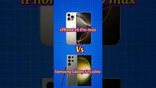 iPhone 16 pro max Vs Samsung galaxy S24 ultra Review #iphone16pro #samsungs25ultra