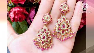 Latest Gold Earrings Designs 2023 | GOLD EARRINGS