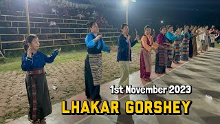 Lhakar Gorshey || Mundgod Doegulling || 1st Nov. || Tibetan Circle Dance || Tibetan Vlogger ||