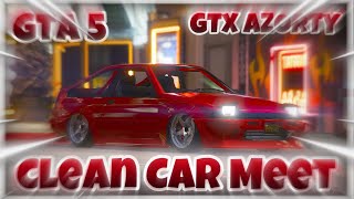 LIVE GTA 5 Rassemblement clean Car Meet Thème LIBRE