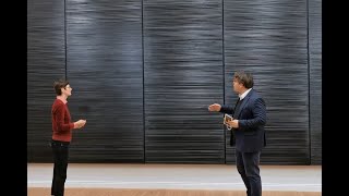 Frédéric Bußmann und Franziska Reinbothe sprechen über die Ausstellung Soulages. Malerei 1946 - 2019