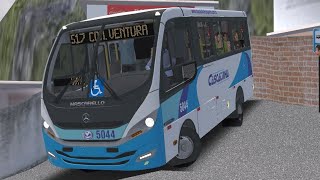 Proton Bus Simulator com Mascarello Gran micro S2 da cascatinha, carro 5044.