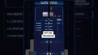 Npt diş programı #cnc # cnctorna #cncturkcadpro