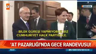 Gece Yarısı Akşener Ve Kılıçdaroğlu,ndan Süpriz Görüşme