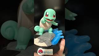 Check Out This Spectacular Squirtle Display Item I Just Printed!!! #pokemon #squirtle #3dprinting