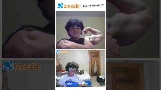 Flexing on Omegle 💪│ Funny Reactions #omegle #alexeubank #gym #trentwins #aesthetics