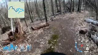 Riding Tyler Mill Trail, CT with a Hard Tail (Trek Marlin 5)