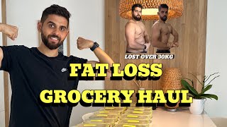 What I ate to lose over 30kgs | Grocery Haul for Fat Loss