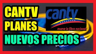 CANTV Subio las TARIFAS de sus PLANES de INTERNET I 2022