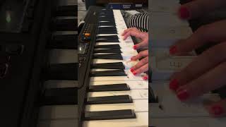 Dark side on piano