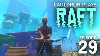 What Happened to Utopia? (Part 1) // Cauldron Plays Raft // Episode 29