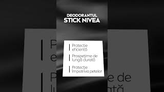 Bucură-te de prospețime delicată fără urme pe haine, cu deodorantul stick NIVEA!