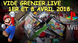 VIDE GRENIER LIVE DU 1ER ET DU 08/04/2018 Mario est à l'honneur