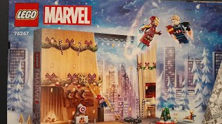 LEGO MARVEL Infinity Saga AVENGERS Advent calendar ( set 76267) 2023 MERRY CHRISTMAS