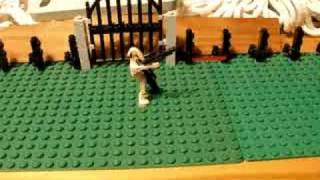 LEGO Hailfire Droid animation