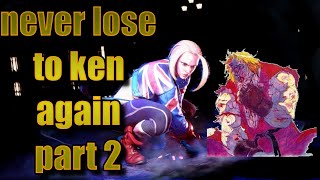 Crushing Ken's Dragon Slash Kick: Easy Counters with Cammy in SF6!