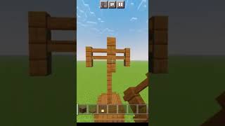 How to Make an Easy Lamp Post in Minecraft(No Mods or Addons)#minecraft #shorts