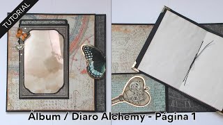 Súper Tutorial: Álbum / Diario Alchemy 🦋🔮✨ Página 1