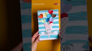 Bithday Card for Best Friend | Handmade Greeting Card ideas #diy #craft #shorts