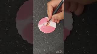 Painting fondant cupcake toppers| Cupcake Piping Technique Tutorial| Decorating techniques and Ideas