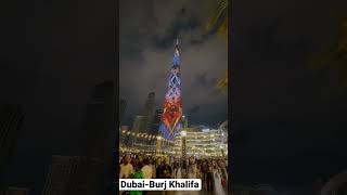 Burj Khalifa - Dubai - Evening view