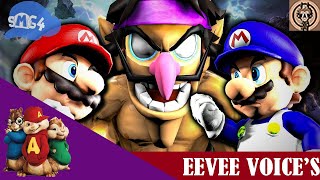 SMG4: War Of The Fat Italians 2018 RAP (Voice Alvin And The Chipmunks) | By EEVEE VOICE'S