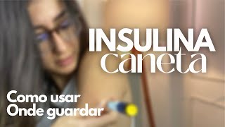 Como usar a CANETA DE INSULINA? O que você precisa saber sobre a aplicação de insulina caneta