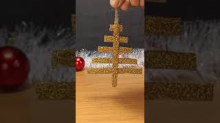 How to make Christmas trees decoration 🎄 | Ice cream sticks Christmas tree 2023 #shorts