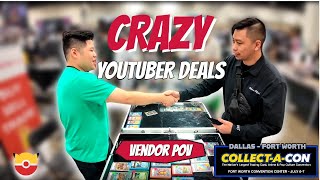 YOUTUBER CAMEOS! | Vendor POV Collect A Con Dallas Fort Worth Day 2