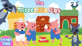 The Three Little Pigs and the Big Bad Wolf  | kids story in English | KidGlobe Explorers