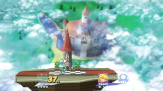 sparring with my amiibo, air/ChargeSmash lessons