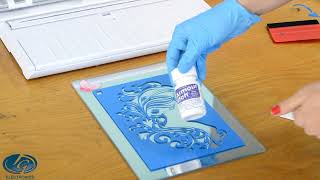 How to do Glass etching with Armour Etch and the Silhouette Cameo 5