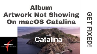 Catalina Album Artwork Not Showing [FIXED]