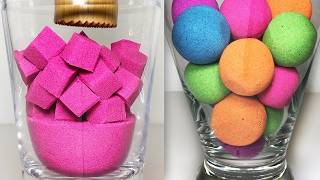 12 Minutes Satisfying ASMR Video 😍 | Cutting Different Kinetic Sand 😀 #asmr #viral