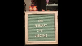 Ipsy February 2021 Unboxing (Try-on style!)