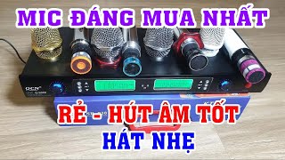 Tổng hợp các mic hát karaoke hát hay,hát nhẹ, hút âm tốt đáng mua nhất cho dịp tết 2024 | PTA-ND