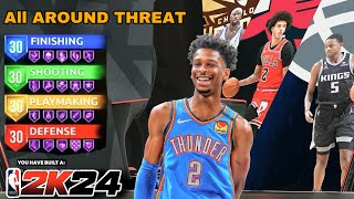 THIS GUARD BUILD WILL BREAK NBA 2K24! #1 BEST ALL AROUND BUILD FOR NBA 2K24!